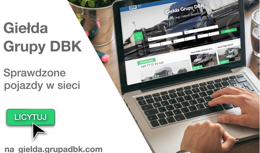 Giełda Grupy DBK - sprawdzone pojazdy w sieci